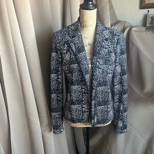 Grace Elements Black and White Blazer